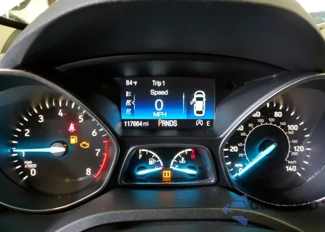 2018 Ford Escape Se from USA, damaged, VIN 1FMCU9GD8JUB01646